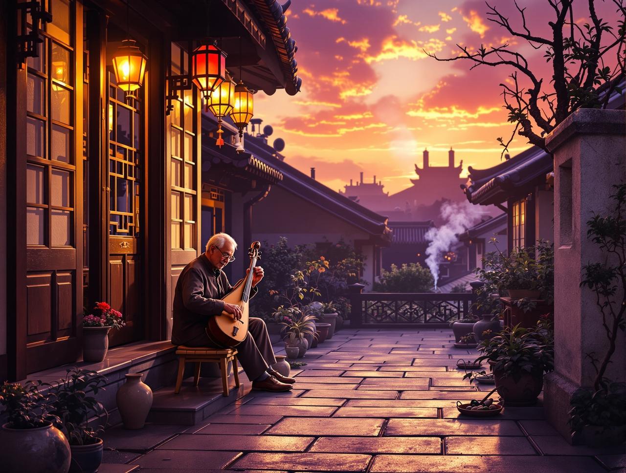 爷爷的二胡声 - 欧乐影视 爷爷的二胡声
